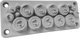 MOREK Przepust wielootworowy RMC17 IP65 RAL 7035 kolor szary UL94 V-0 MBA1N17X11 82414002