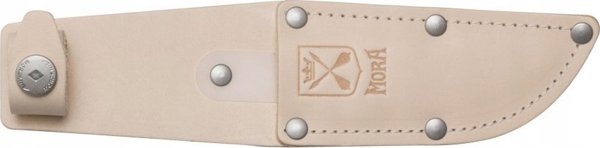 Παιδικό Μαχαίρι Morakniv Scout 39 Safe, με Δερμάτινη Θήκη, Διπλή Προστασία Δακτύλων, Χρώμα Μπορντό