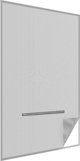 Κουνουπιέρα Παραθύρου Οροφής NoName 140x170cm, Πολυεστερική Μαύρη με Ταινία Velcro