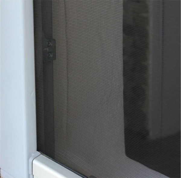 Κουνουπιέρα Παραθύρου Easy Life Mako 100x100cm Λευκή Πολυεστερική με Ταινία Velcro