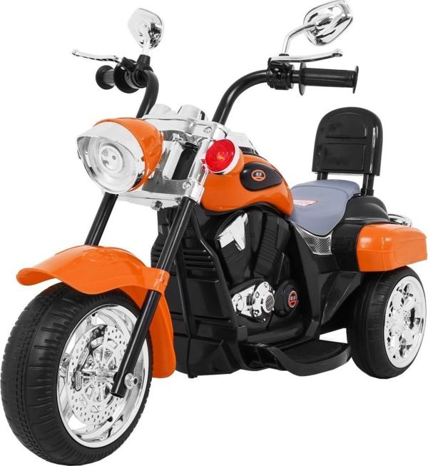 Motorek Chopper NightBike Πορτοκαλί