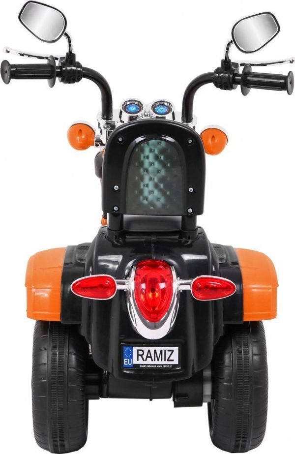 Motorek Chopper NightBike Πορτοκαλί