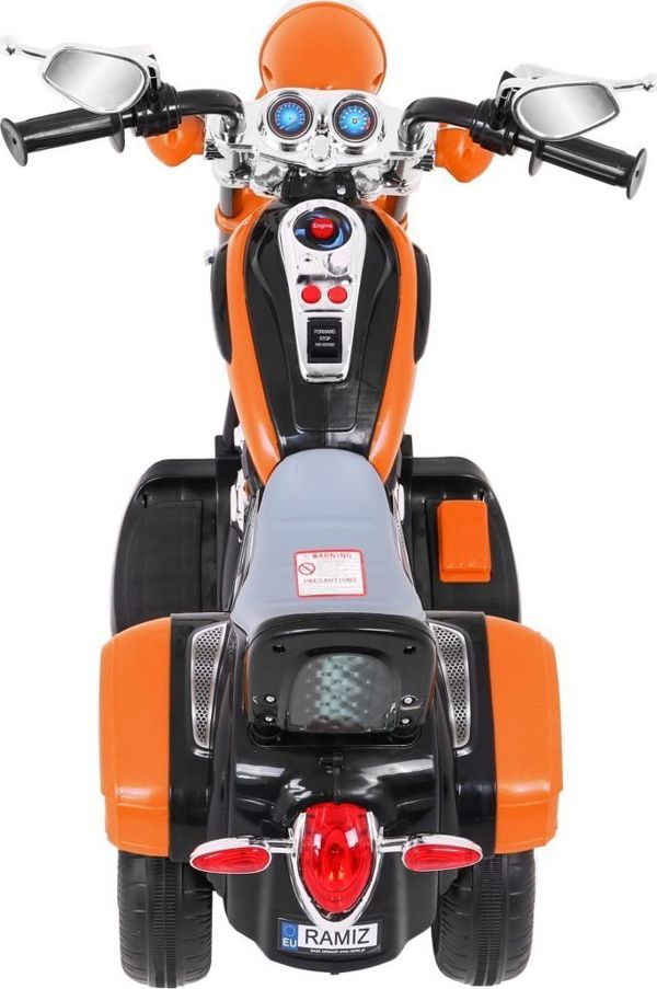 Motorek Chopper NightBike Πορτοκαλί