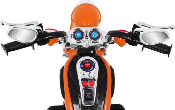 Motorek Chopper NightBike Πορτοκαλί