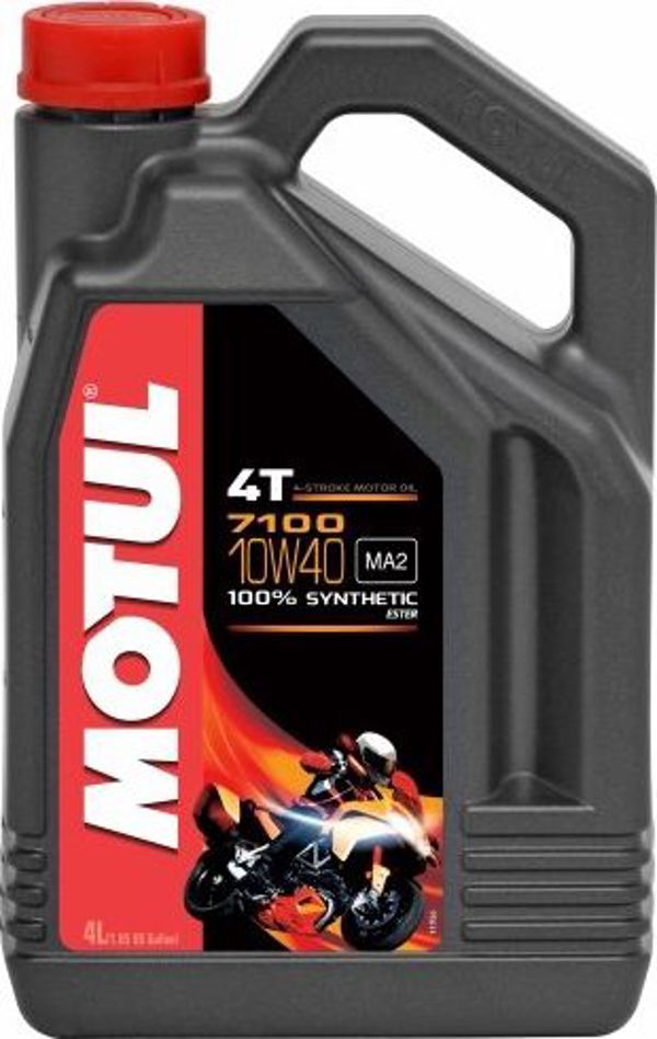 Motul OLEJ MOTUL 10W40 4L 7100 MA2 4T / MOTOCYKLE