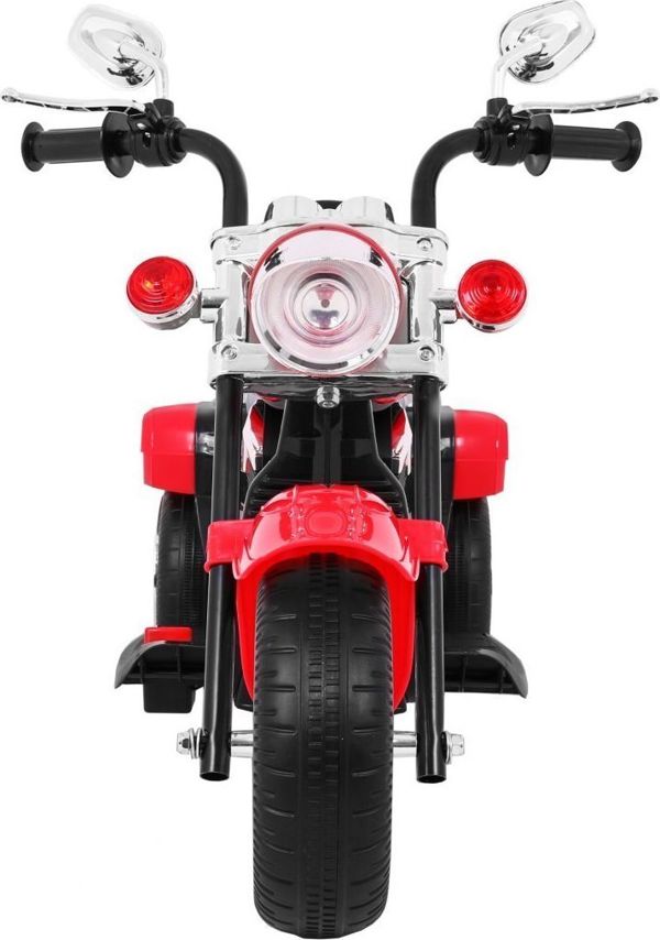 Motorek Chopper NightBike Czerwony