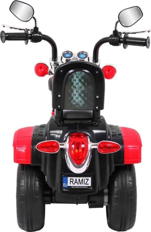 Motorek Chopper NightBike Czerwony