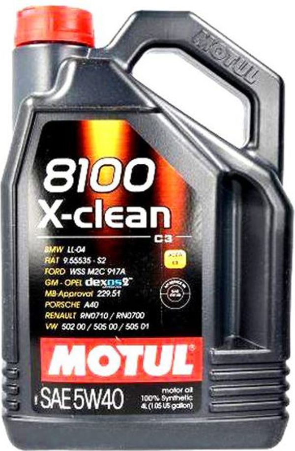 Motul 8100 X-Clean syntetyczny 5W-40 4L