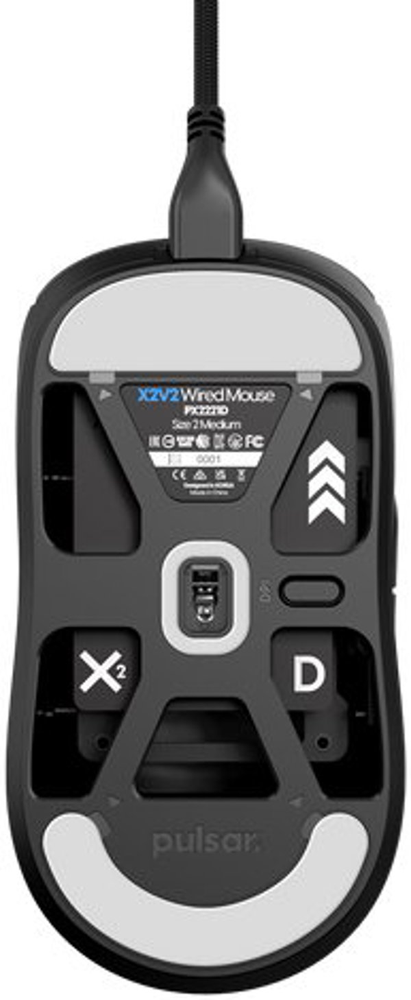 MOUSE USB OPTICAL X2/MEDIUM BLACK PX2221D PULSAR PX2221D (8809773556187)