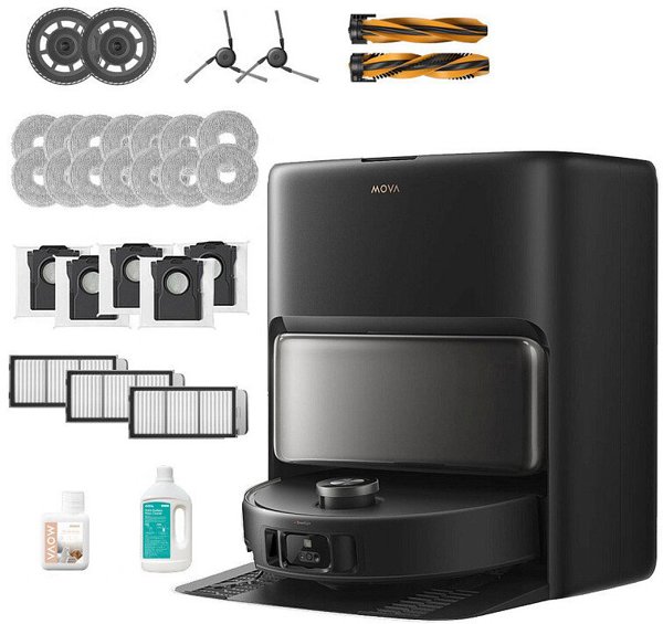 MOVA Tech V50 Ultra Complete Worek na kurz Czarny