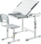 Mozos DC-SET Εργονομικό Σετ Παιδικού Γραφείου και Καρέκλας με Ρυθμιζόμενο Ύψος και Κλίση, 664x474 mm