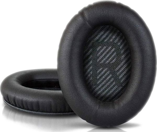 Mozos Ανταλλακτικά Μαξιλαράκια για Bose QC2/QC15/QC25/QC35/AE2 μαύρα