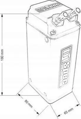 Mozos Βάση Clamp Dual Riser - μαύρη