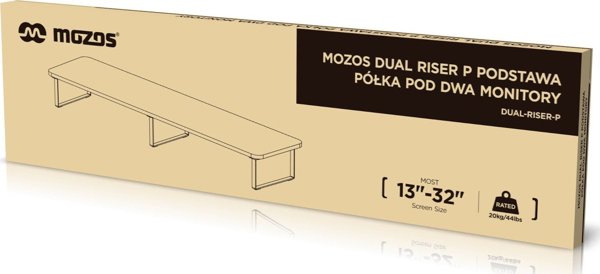 Mozos DUAL RISER P βάση για δύο οθόνες