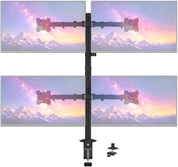 Βάση MOZOS MS04 VESA Γραφείου για 4 Οθόνες 17–32"