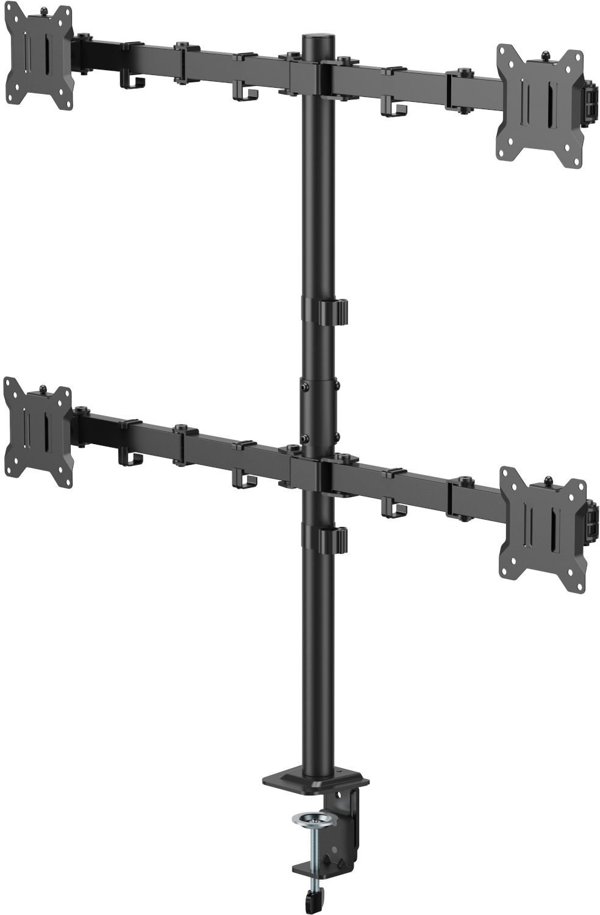 Βάση MOZOS MS04 VESA Γραφείου για 4 Οθόνες 17–32"