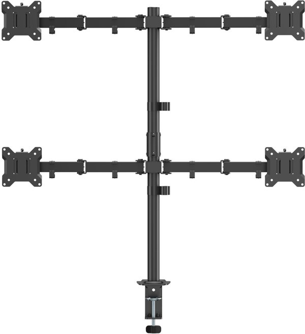 Βάση MOZOS MS04 VESA Γραφείου για 4 Οθόνες 17–32"