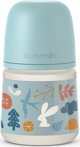 Suavinex Μπιμπερό 150ml SX Pro Φυσιολογική Θηλή Αργής Ροής, Μπλε, Σχέδιο Δάσος