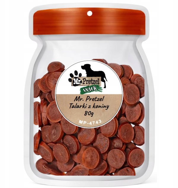 Mr Bandit Mr. Pretzel Talarki z koniny 80g
