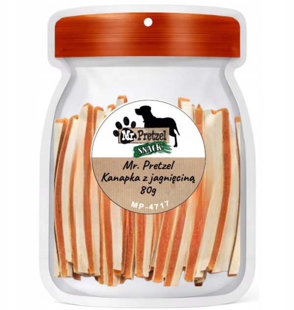 Mr Bandit Mr Pretzel Kanapka z jagniezina 80g