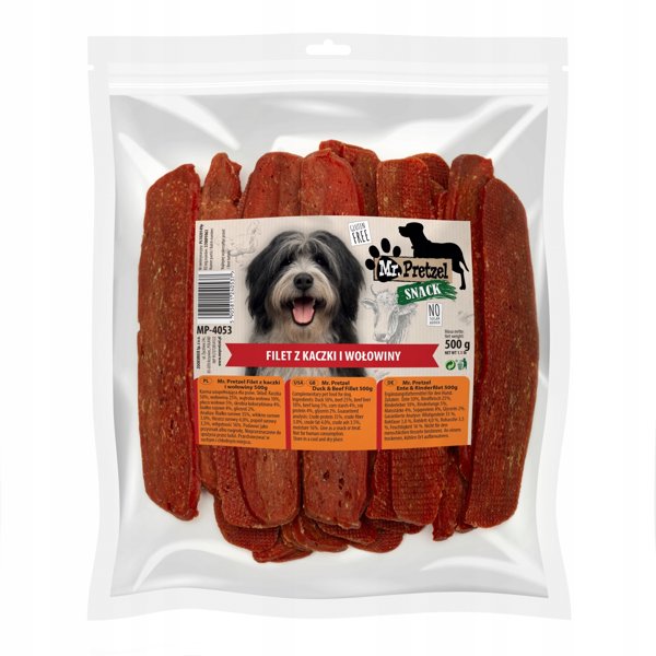 Mr Bandit Mr Pretzel Φιλέτο πάπιας και βοδινού 500g