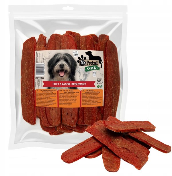 Mr Bandit Mr Pretzel Φιλέτο πάπιας και βοδινού 500g