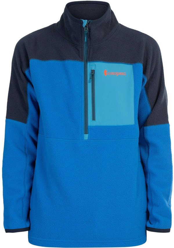 M'S Abrazo Fleece Half-Zip Jacket, Carbon and Atlantic, S