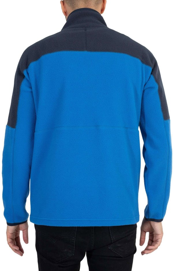 M'S Abrazo Fleece Half-Zip Jacket, Carbon and Atlantic, S