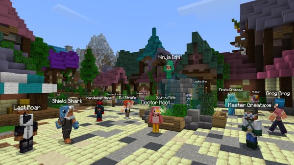 MS ESD Minecraft JavaBdrck Dlx XXS ML