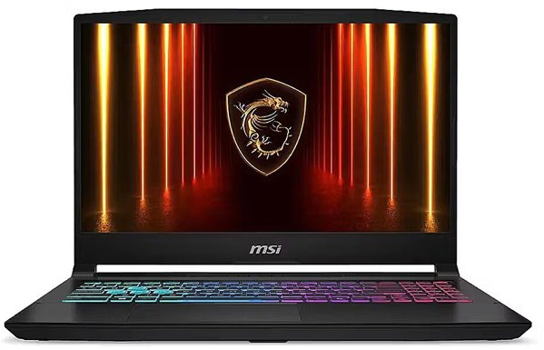 MSI Katana 15 HX B14WFK-494XPL Gaming Laptop, 15.6", Intel Core i5-14450HX, 64GB RAM, 2TB SSD, RTX 4060, Windows 11 Home, Μαύρο