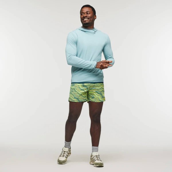 M'S Sombra Sun Hoodie, Sea Spray, XL