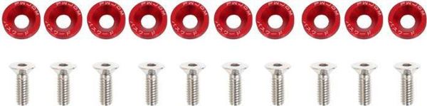 MTuning Βίδες διακοσμητικές 6mm JDM κόκκινες