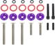 MTuning_F Srubki Pokrywy Zaworow Honda Civic D-Seria JDM Purple