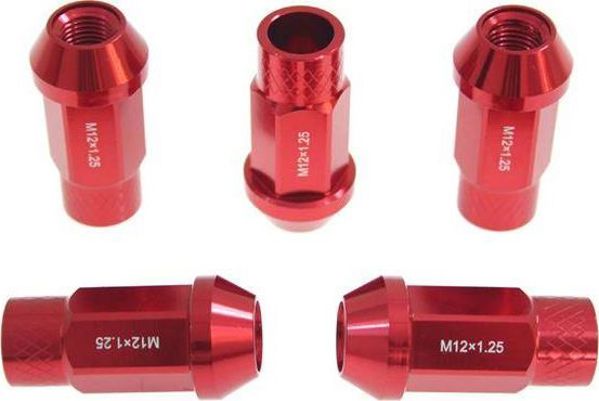 MTuning F Nakretki JBR 50mm M12 x1.25 RED