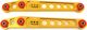 MTuning Ψαλίδια Πίσω Κάτω για Honda Civic 96-00, Σετ Αλουμινίου, Gold, με Πολυουρεθάνη