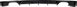 MTuning Tylny dyfuzor Gloss Black BMW 3 F30 F31 2011-2018
