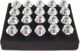 MTuning_F Nakretki JBR 50mm M12 x1.25 SILVER