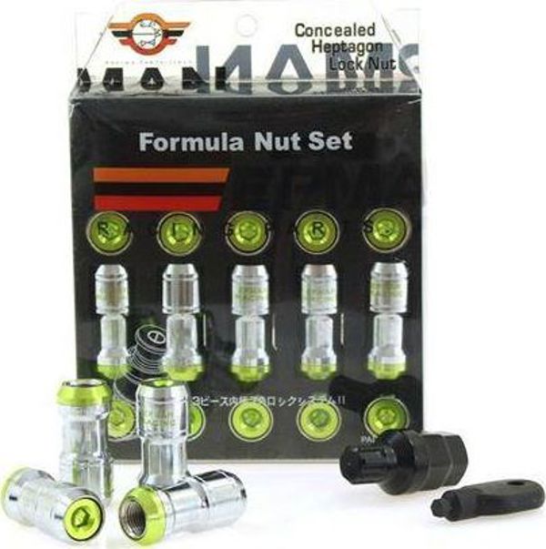 MTuning F Nakretki JDM Performance M12x1.25 Green