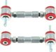 MTuning Wahacze tylne regulowane Honda Civic 92-00 Silver Poliuretan