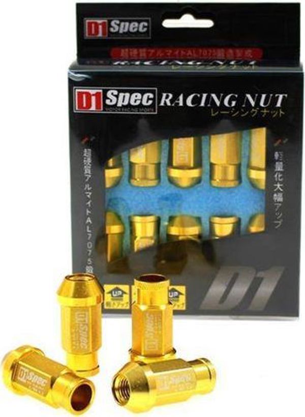 MTuning_F Nakretki D1SPEC Replica Race M12x1.25 Gold