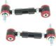 MTuning Wahacze tylne regulowane Honda Civic 92-00 Black Poliuretan