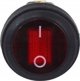 MTuning Διακόπτης Round ON-OFF 3PIN Κόκκινος