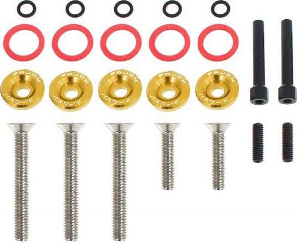 MTuning_F Βίδες Καλύμματος Βαλβίδων Honda Civic D-Σειρά JDM Χρυσές