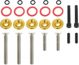 MTuning_F Βίδες Καλύμματος Βαλβίδων Honda Civic D-Σειρά JDM Χρυσές