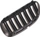 MTuning Σπορ γρίλια διπλά πτερύγια Gloss Black BMW 6 E63 E64 2003-2010