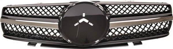 MTuning Grill sportowy Chrome & Black MERCEDES SL R230 przed liftem 2001-2006