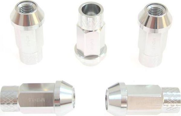 MTuning_F Παξιμάδια JBR 50mm M12x1.5 Ασημί