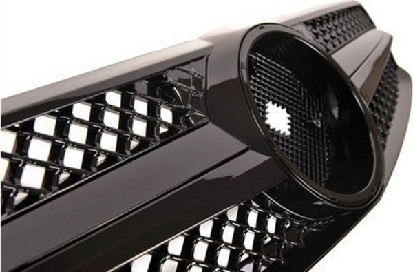 MTuning Grill sportowy Gloss Black MERCEDES CLK C209 A209 2002-2009