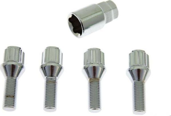 MTuning σετ ασφαλείας βίδες M12x1.25mm 28mm Stozek