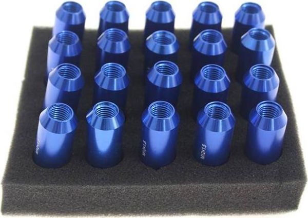 MTuning_F Nakretki JBR 60mm M12 x1.5 BLUE
